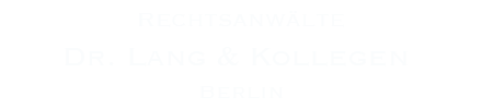 Dr. Lang & Kollegen Berlin